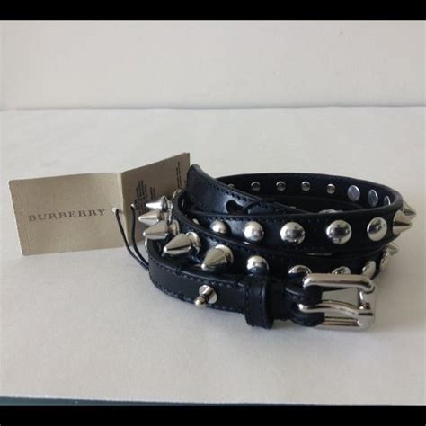 burberry belt sales|Burberry belt with 3 spikes.